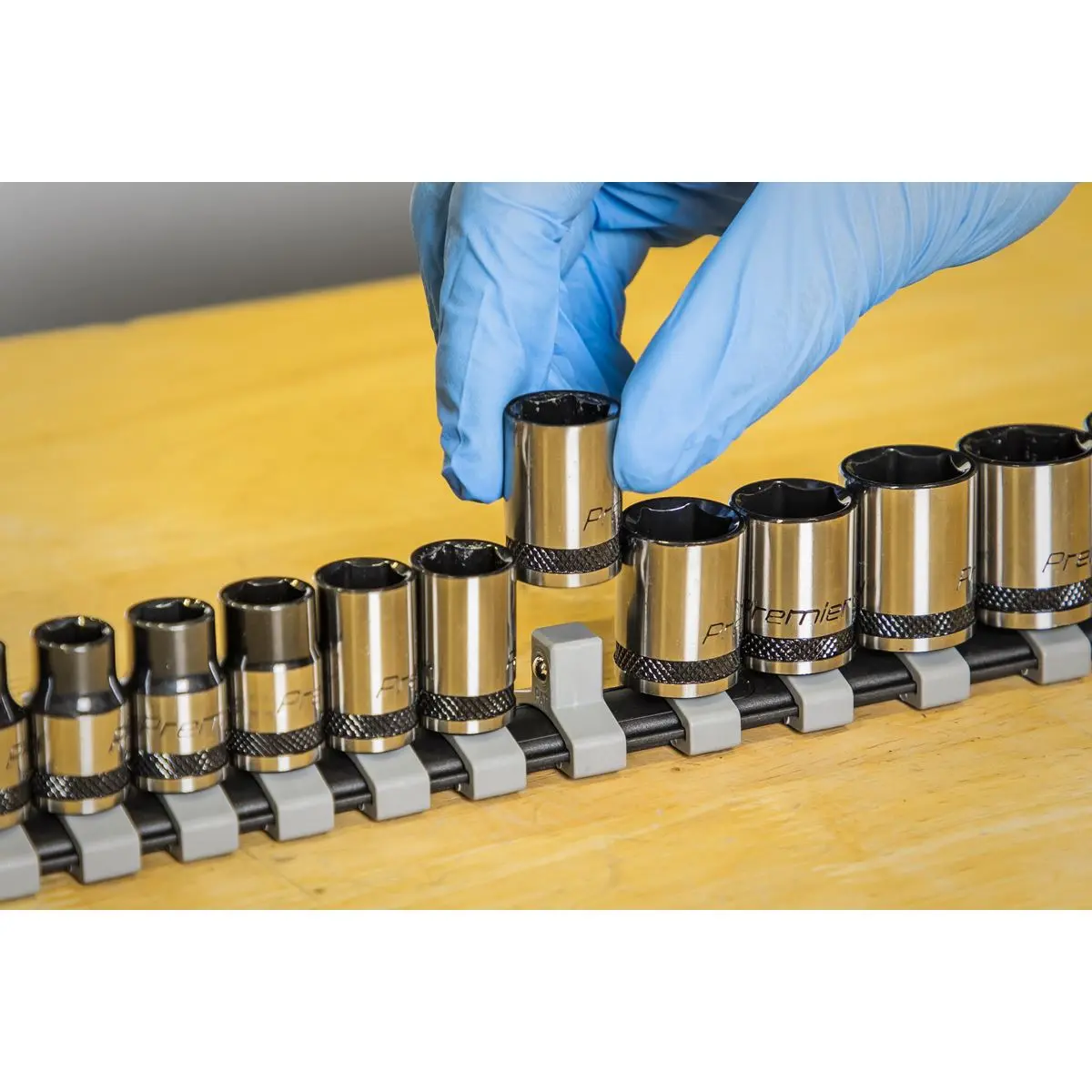 Sealey Premier Black Socket Set 12pc 3/8"Sq Drive Metric - Premier Black - Image 8