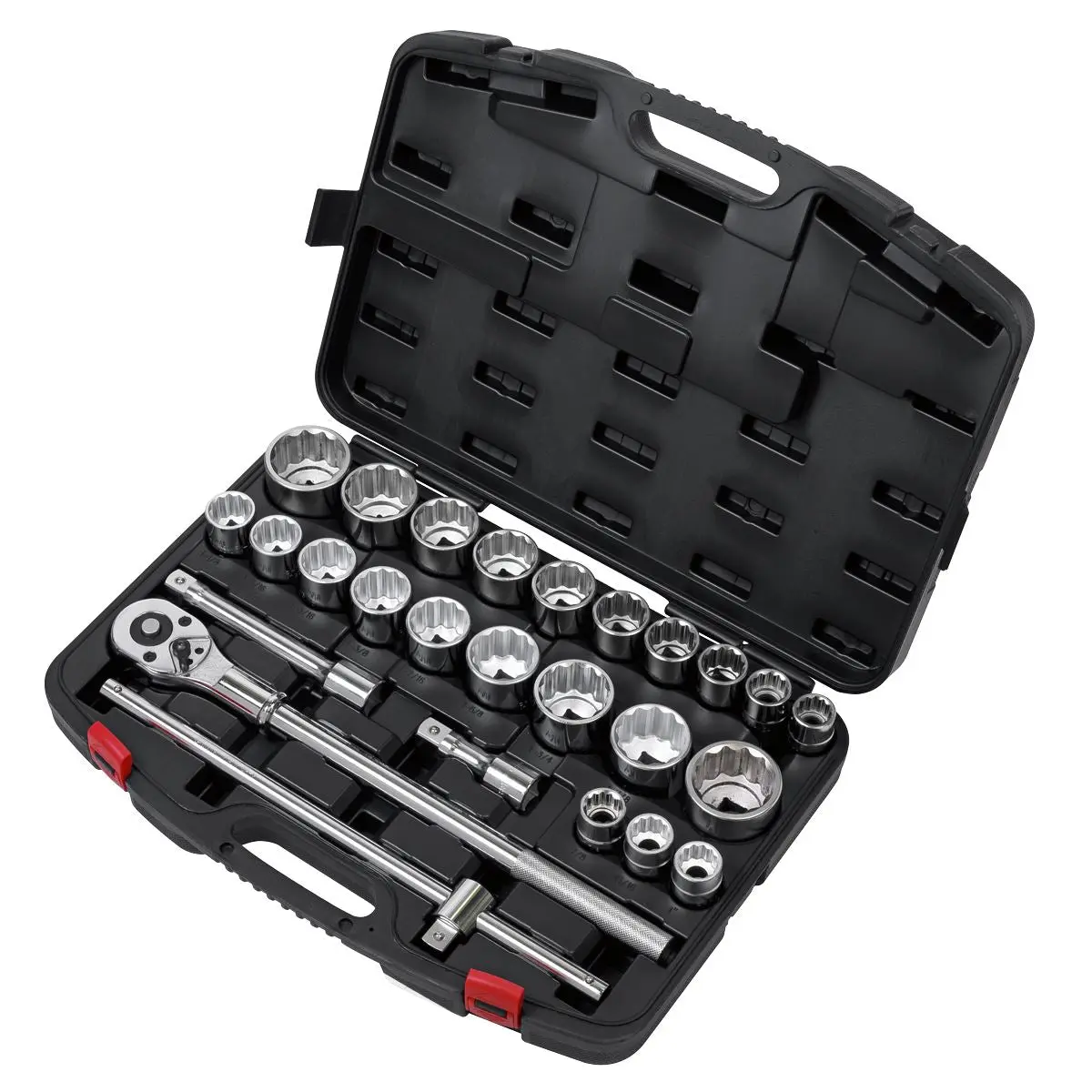 Sealey Premier Socket Set 26pc 3/4"Sq Drive 12-point WallDrive® - Image 6