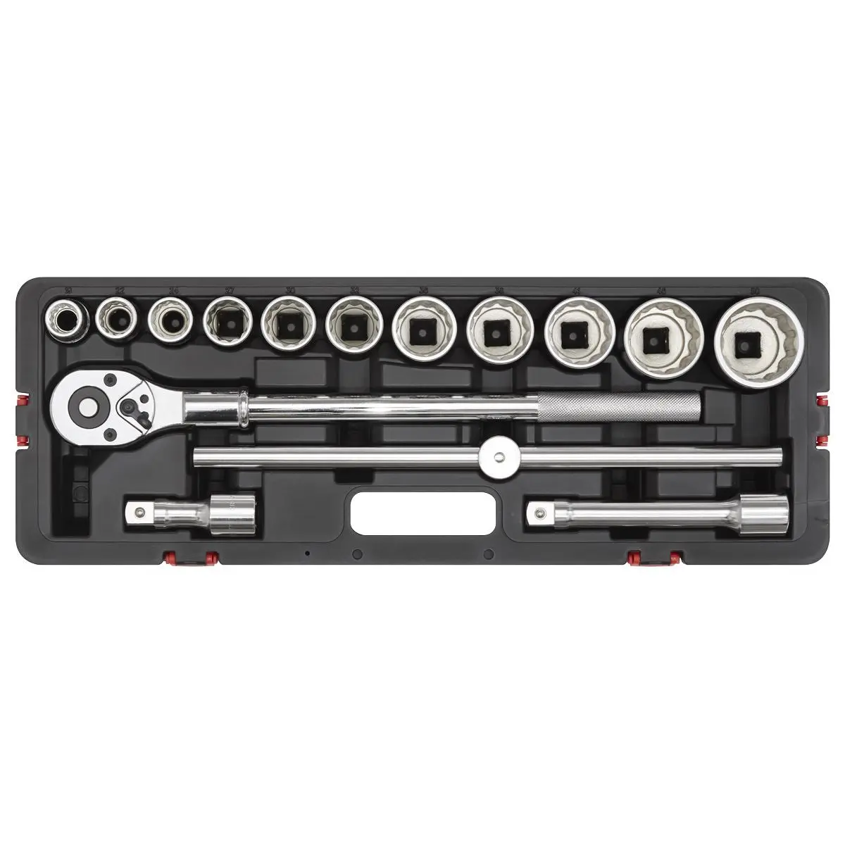 Sealey Premier Socket Set 3/4"Sq Drive 12-point WallDrive® 15pc Metric - Image 9