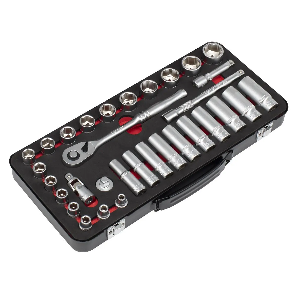 Sealey Premier Platinum Socket Set 3/8"Sq Drive 32pc - Premier Platinum - Image 9