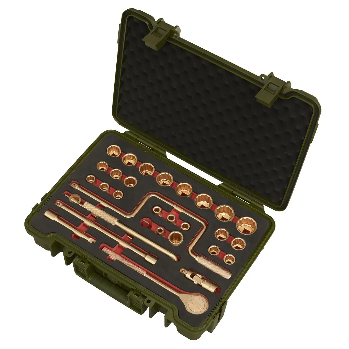 Sealey Premier Socket Set 31pc 1/2"Sq Drive - Non-Sparking - Image 5