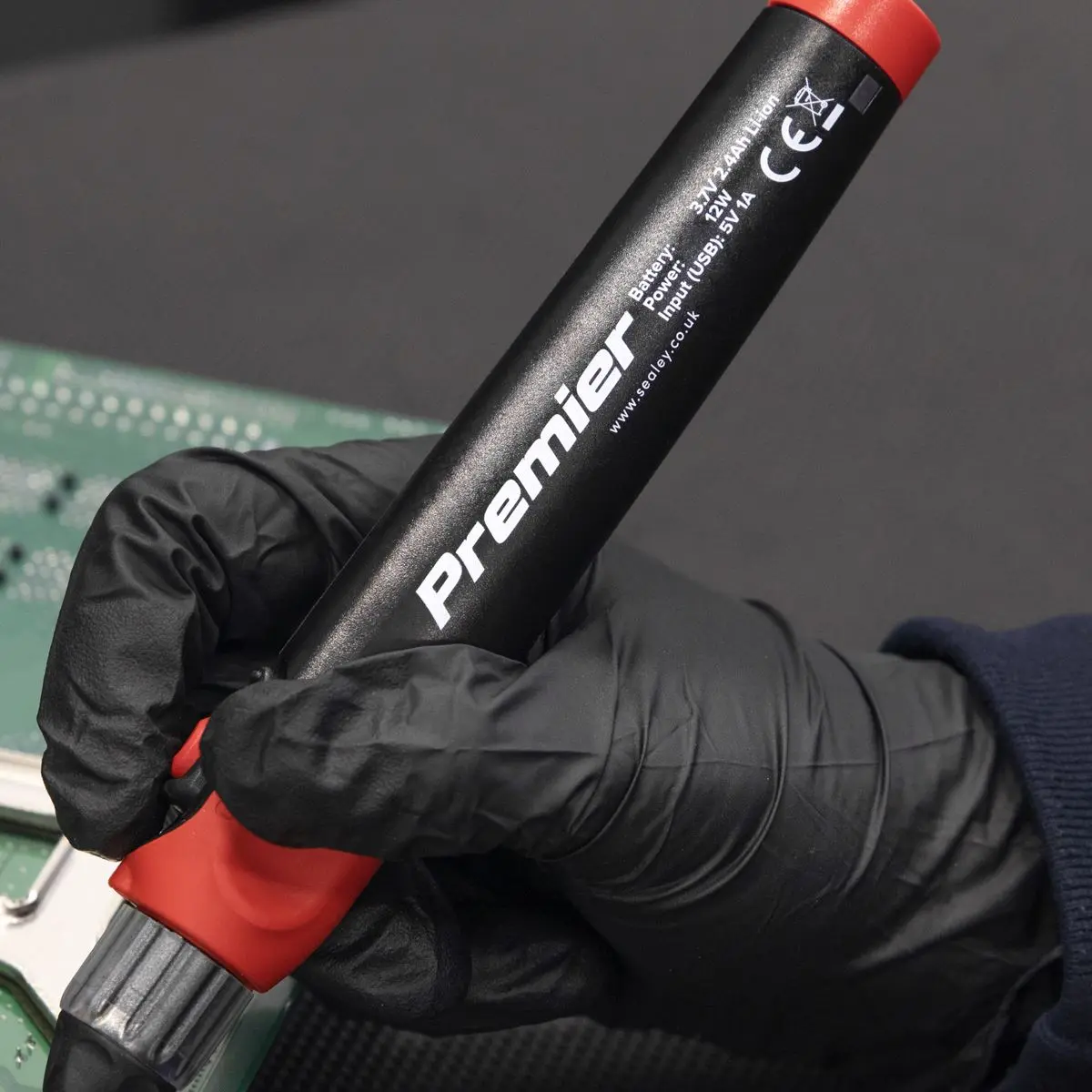 Sealey Premier Soldering Iron Rechargeable Lithium-ion 12W - Image 5