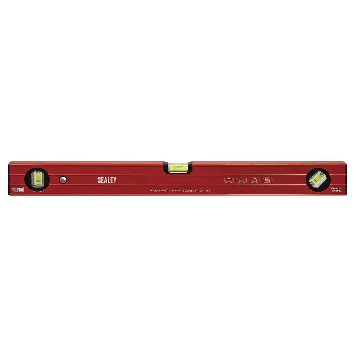 Sealey Premier Spirit Level 600mm - Image 3