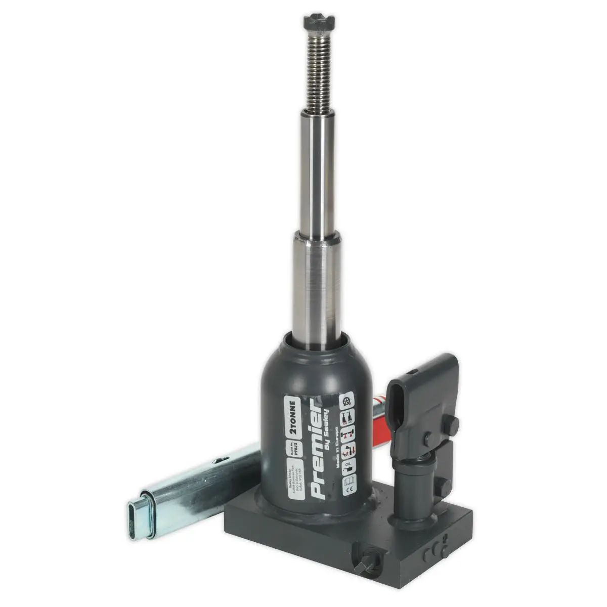 Sealey Premier Telescopic Bottle Jack 2 Tonne - Image 2