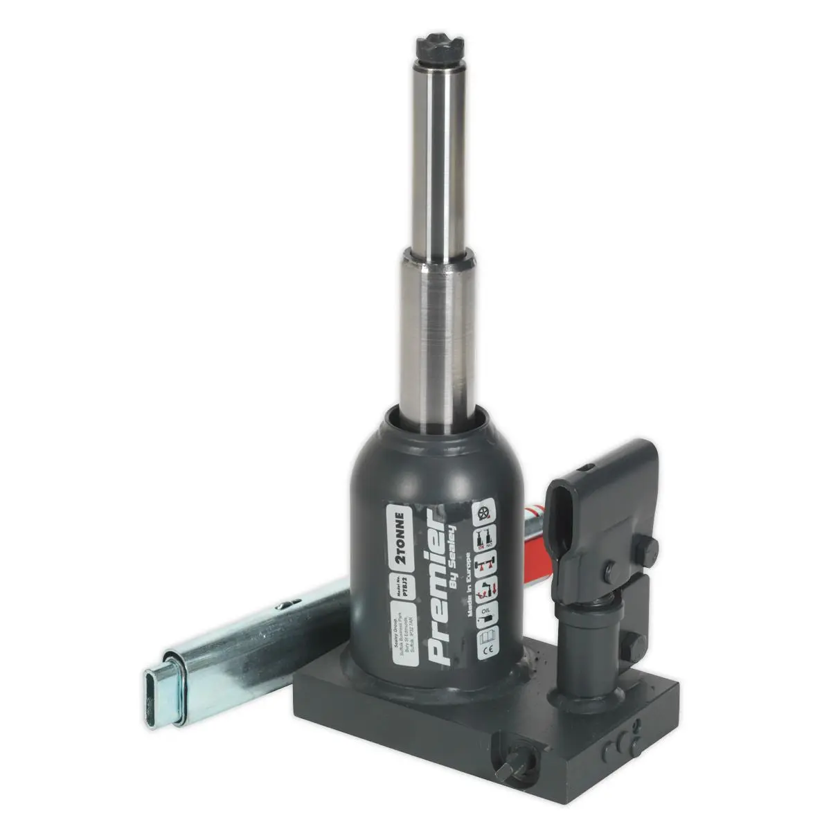 Sealey Premier Telescopic Bottle Jack 2 Tonne - Image 3