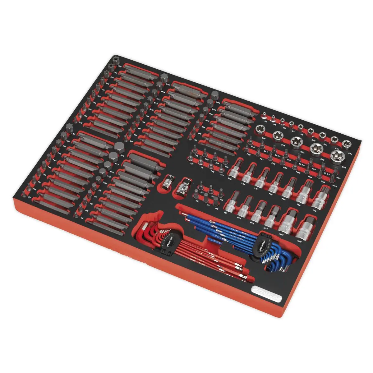 Sealey Premier Platinum Tool Tray with Specialised Bits & Sockets 177pc - Image 2