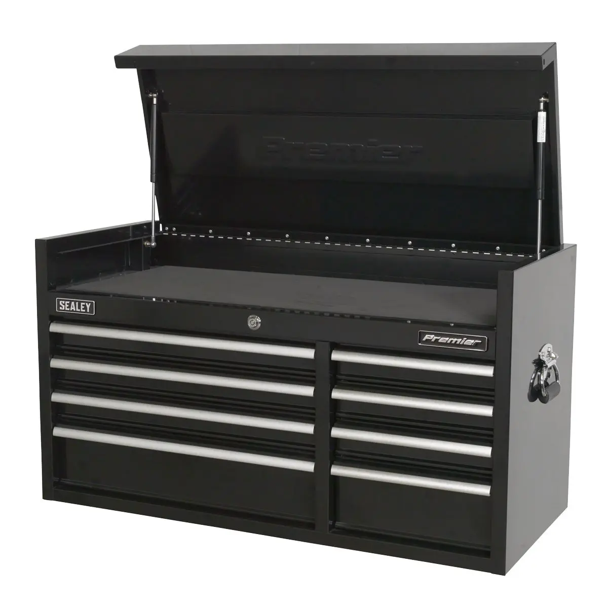 Sealey Premier Topchest 8 Drawer 1040mm Extra-Wide Heavy-Duty Black - Image 10