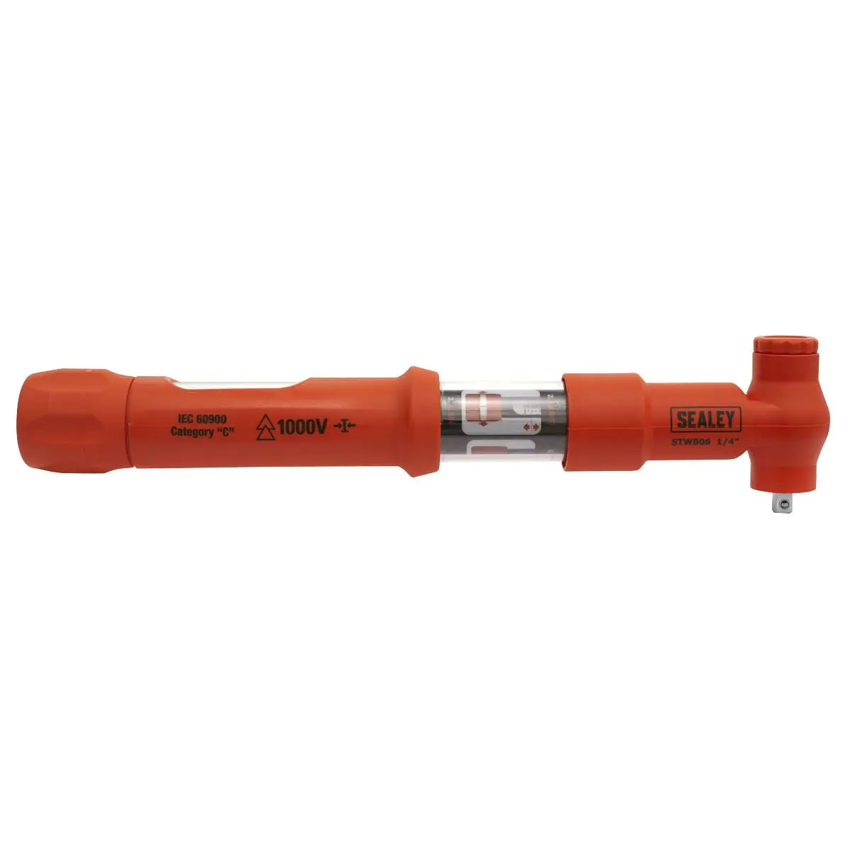 Sealey Premier Torque Wrench Insulated 1/4"Sq Drive 2-12Nm - Image 9
