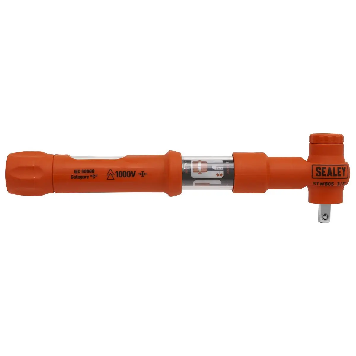 Sealey Premier Torque Wrench Insulated 3/8"Sq Drive 5-25Nm - Image 4