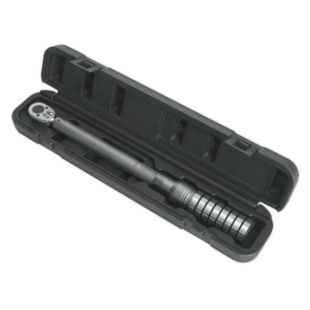 Sealey Premier Torque Wrench Micrometer Style 1/2"Sq Drive 40-200Nm(29.5-148lb.ft) - Calibrated - Image 3