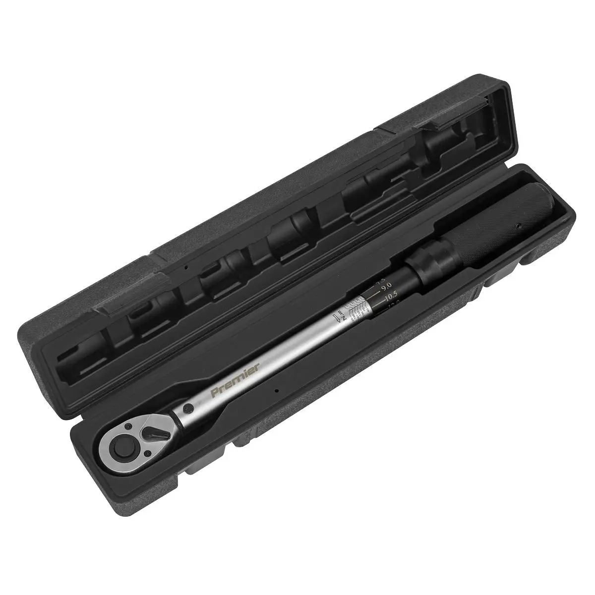 Sealey Premier Torque Wrench Micrometer Style 40-210Nm 1/2"Sq Drive - Image 3