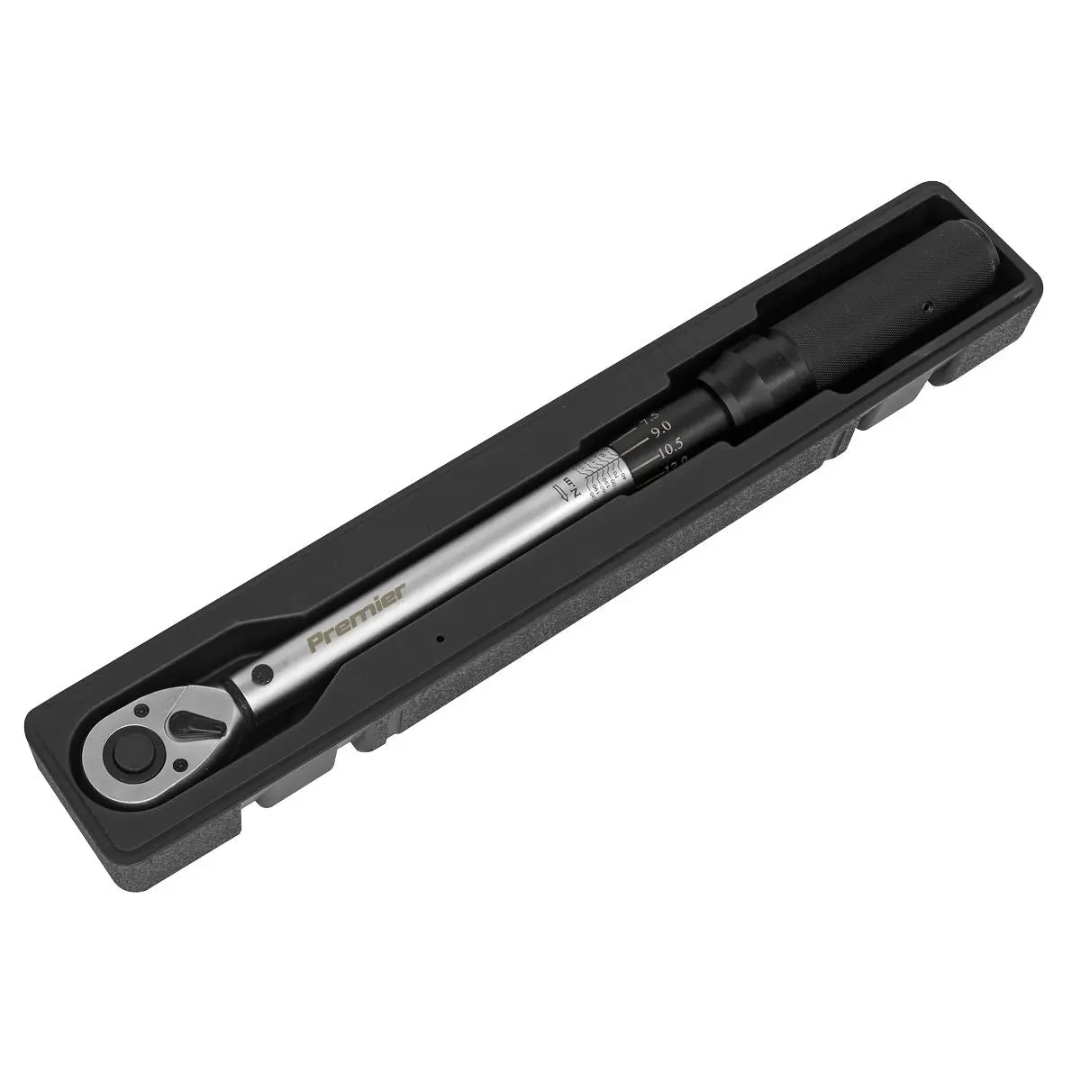 Sealey Premier Torque Wrench Micrometer Style 40-210Nm 1/2"Sq Drive - Image 7