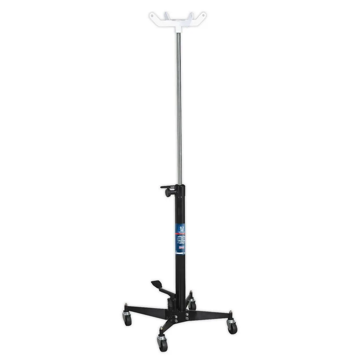 Sealey Premier Vertical Quick Lift Transmission Jack 300kg - Image 2