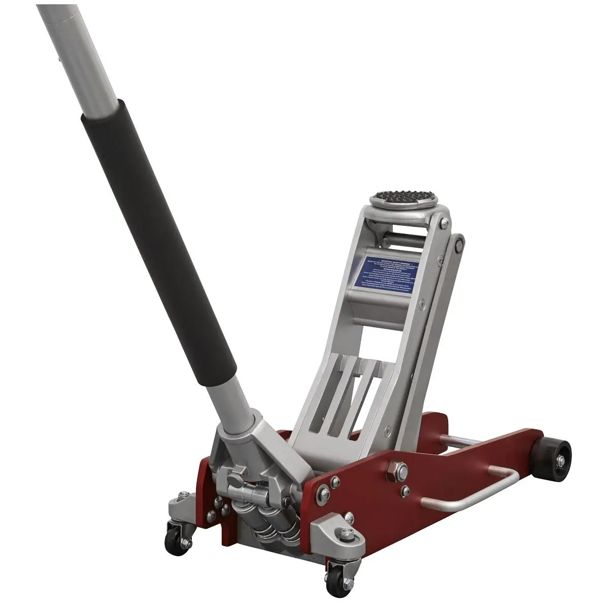 Sealey Premier Premier Low Profile Aluminium Trolley Jack with Rocket Lift 2.5 Tonne