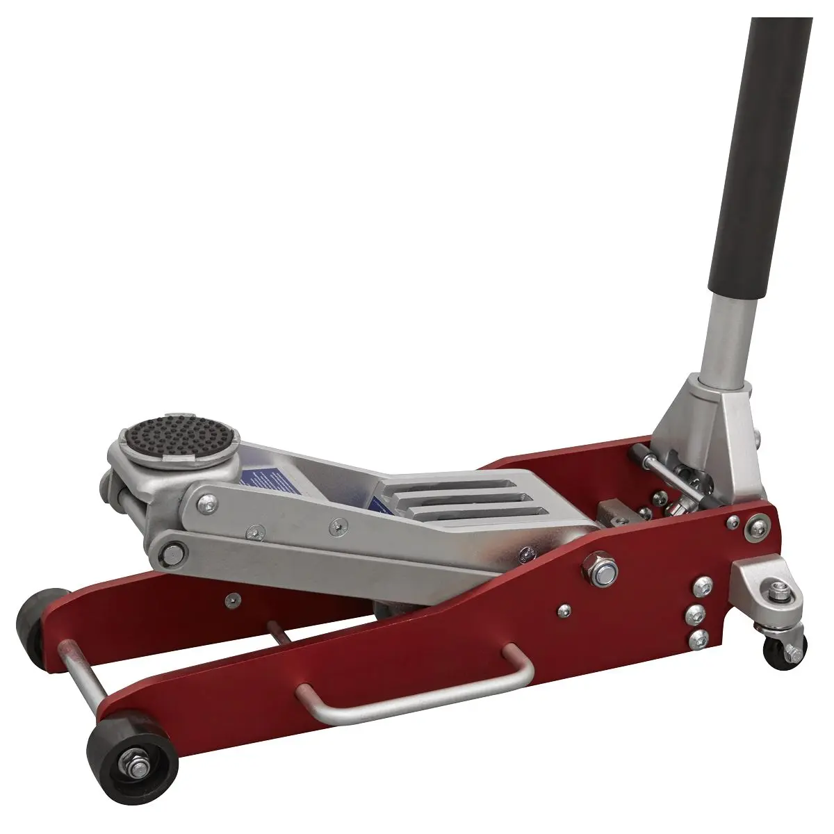 Sealey Premier Premier Low Profile Aluminium Trolley Jack with Rocket Lift 2.5 Tonne - Image 4