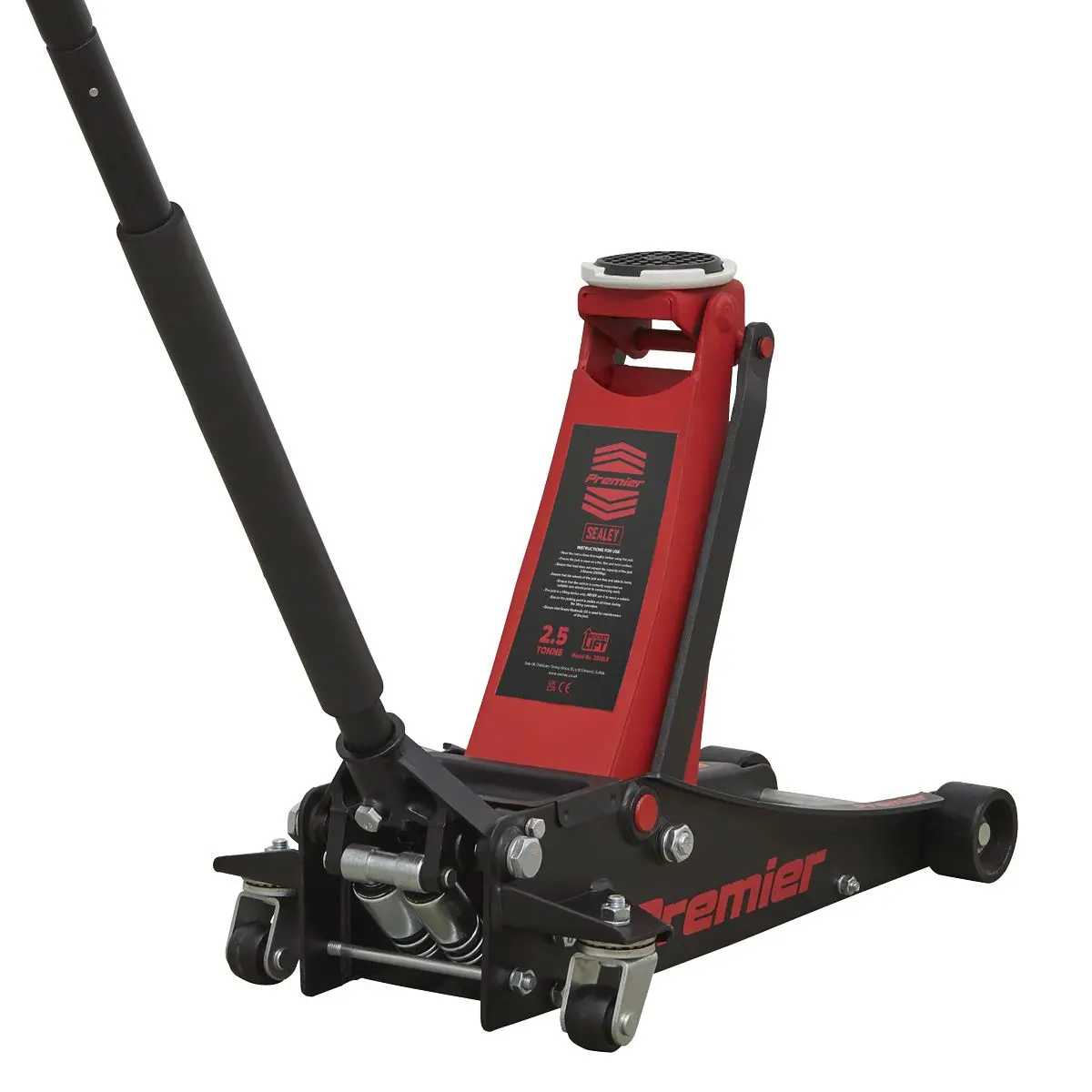 Sealey Premier Premier Low Profile Trolley Jack 2.5 Tonne