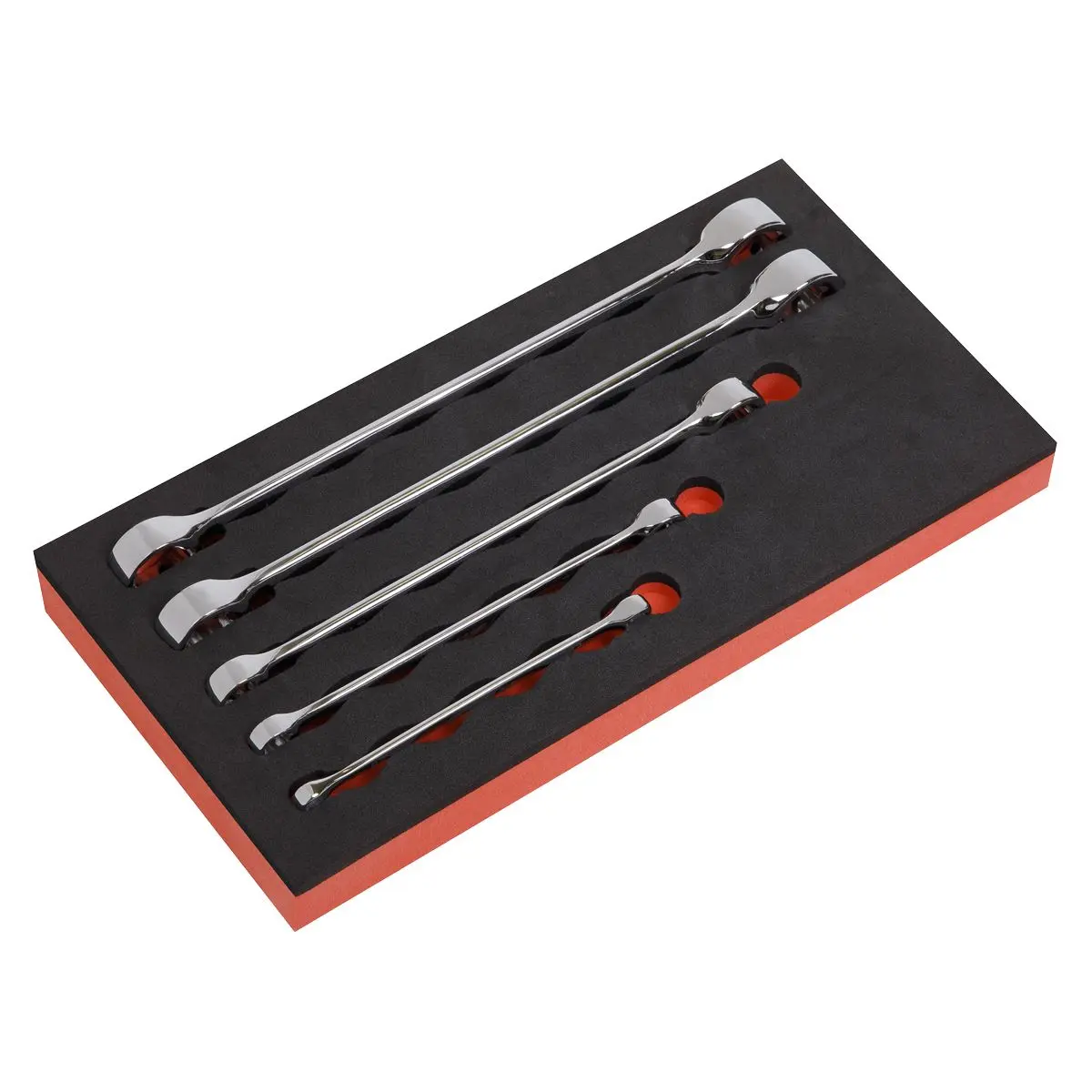 Sealey Premier TRX-Star* Double End Spanner Set 5pc - Image 2