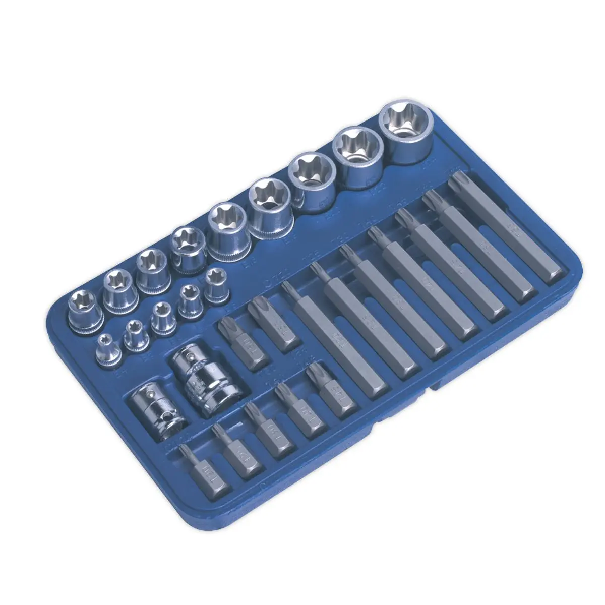Sealey Premier TRX-Star* Socket & Bit Set 30pc 1/4", 3/8" & 1/2"Sq Drive - Image 5