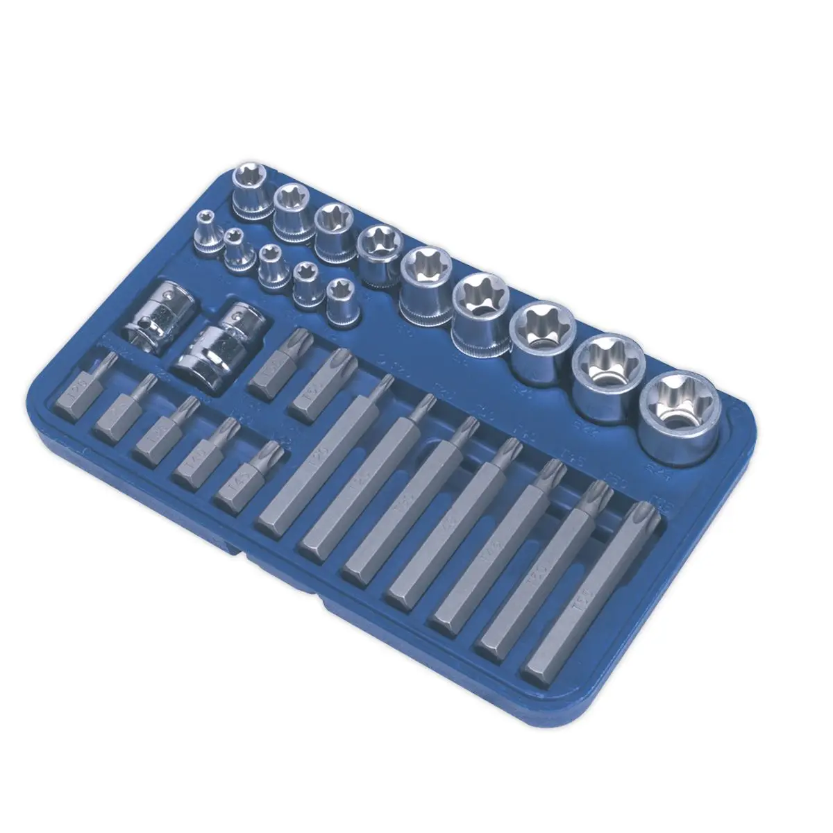 Sealey Premier TRX-Star* Socket & Bit Set 30pc 1/4", 3/8" & 1/2"Sq Drive - Image 6