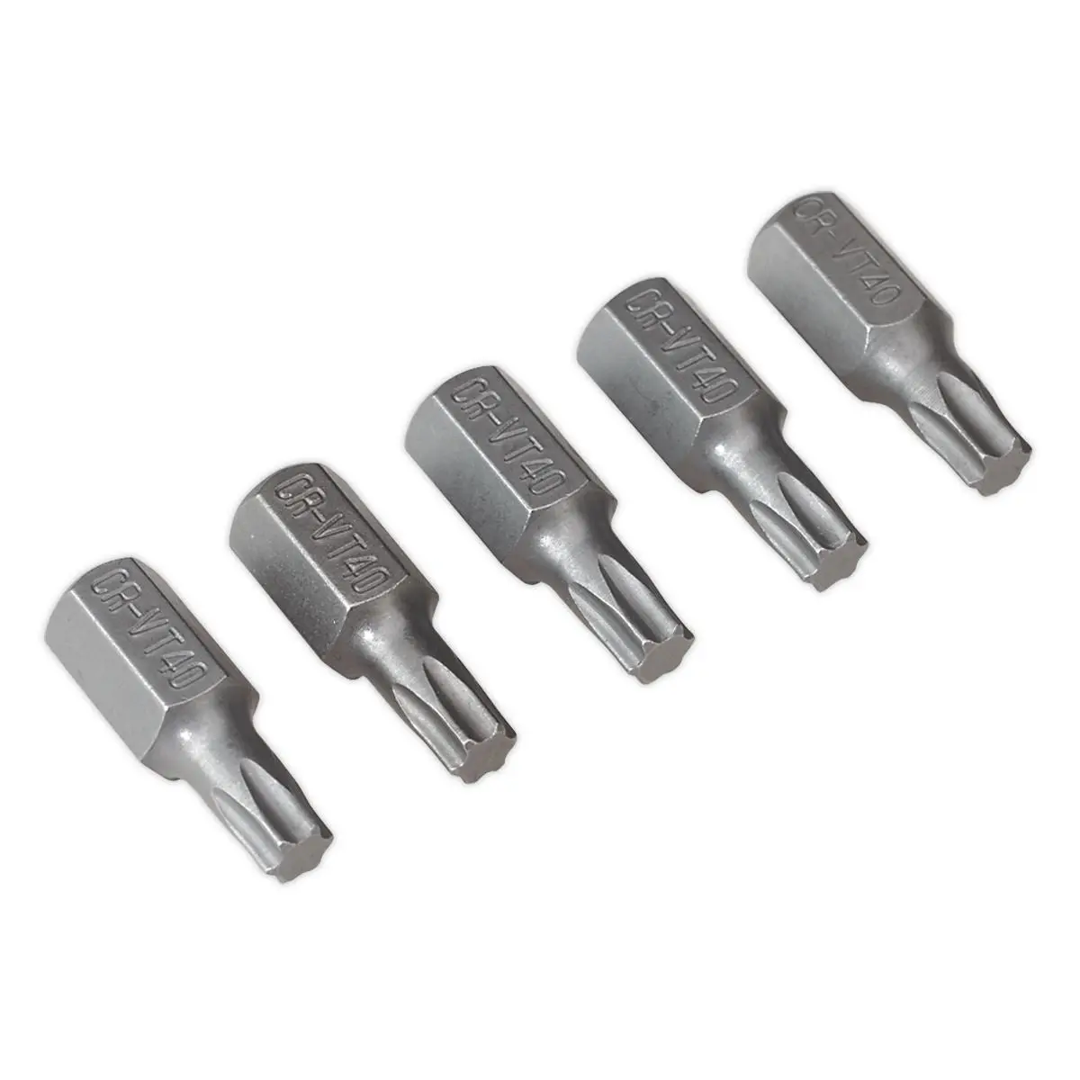 Sealey Premier TRX-Star* T40 Bit Short Pack of 5