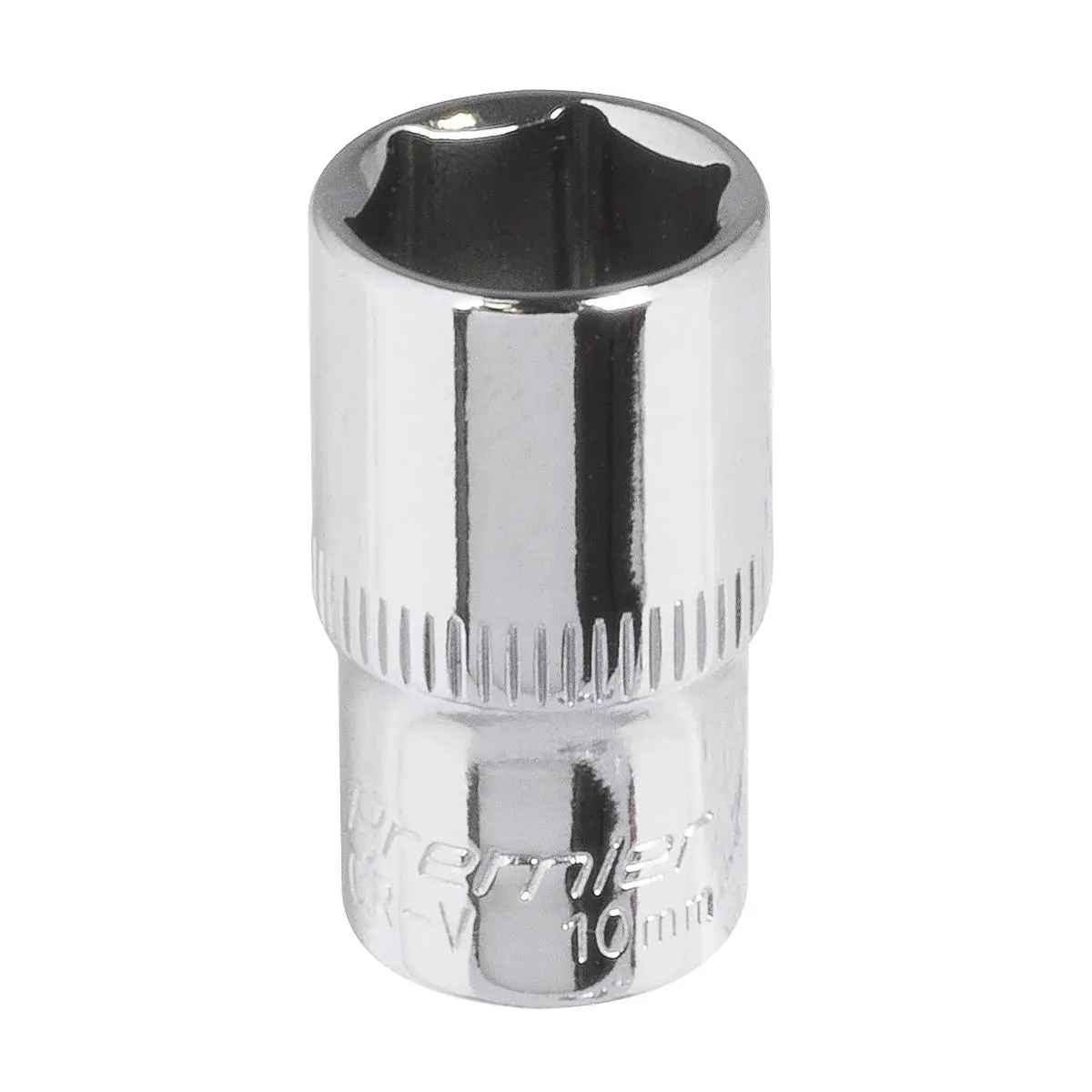 Sealey Premier WallDrive® Socket 10mm 1/4"Sq Drive Fully Polished