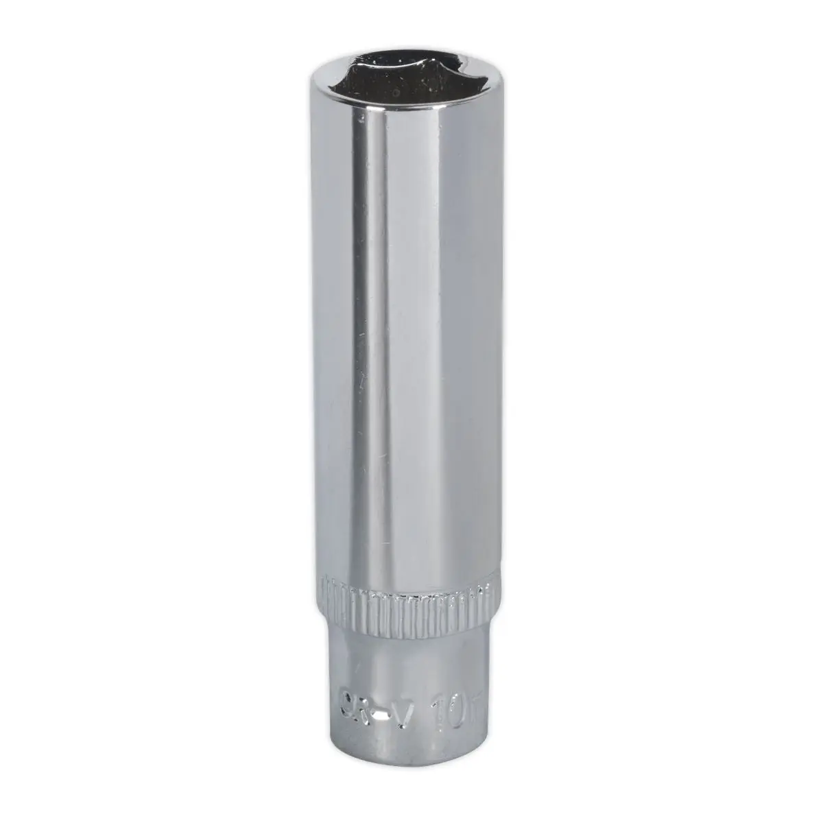 Sealey Premier WallDrive® Socket 10mm Deep 1/4"Sq Drive Fully Polished