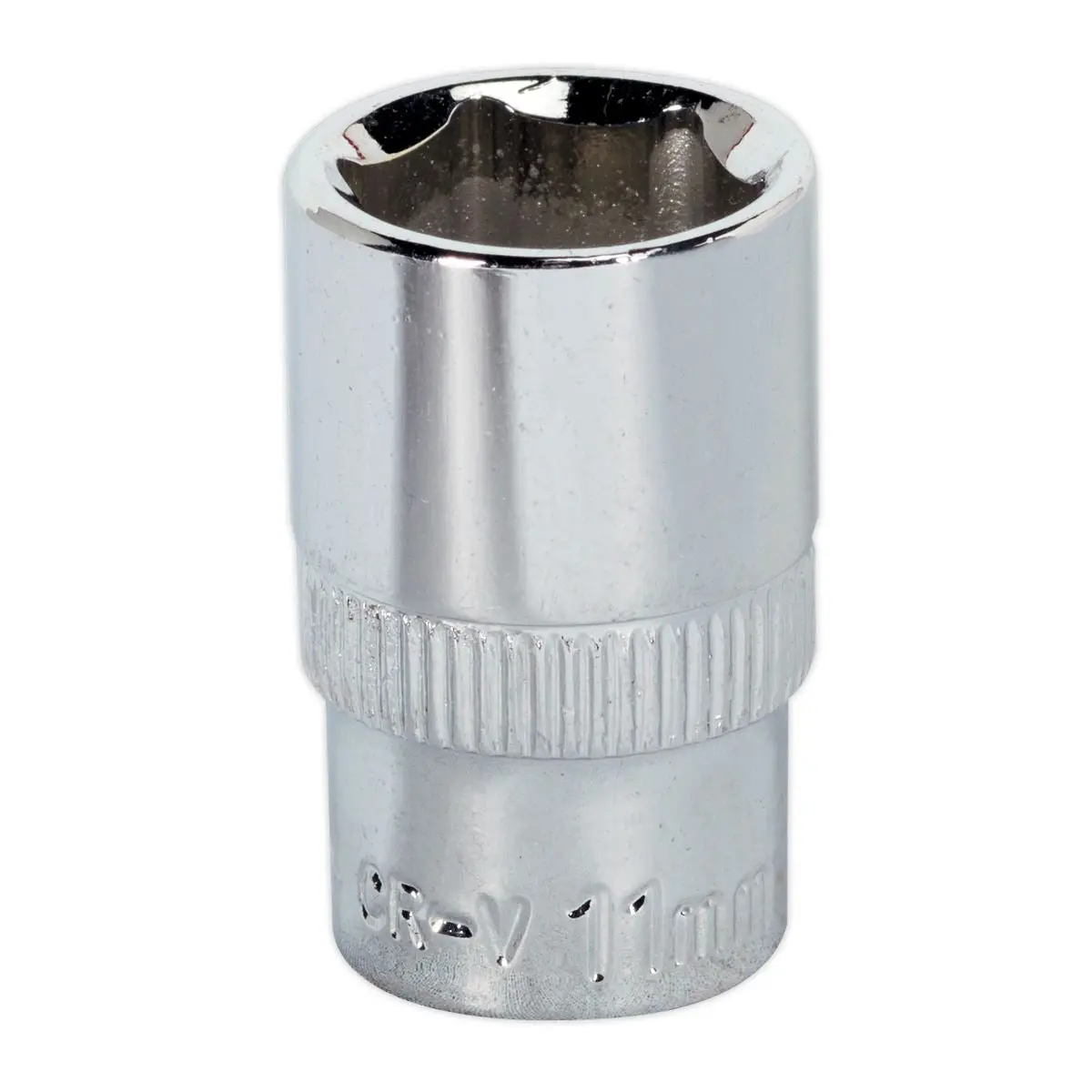 Sealey Premier WallDrive® Socket 11mm 1/4"Sq Drive Fully Polished