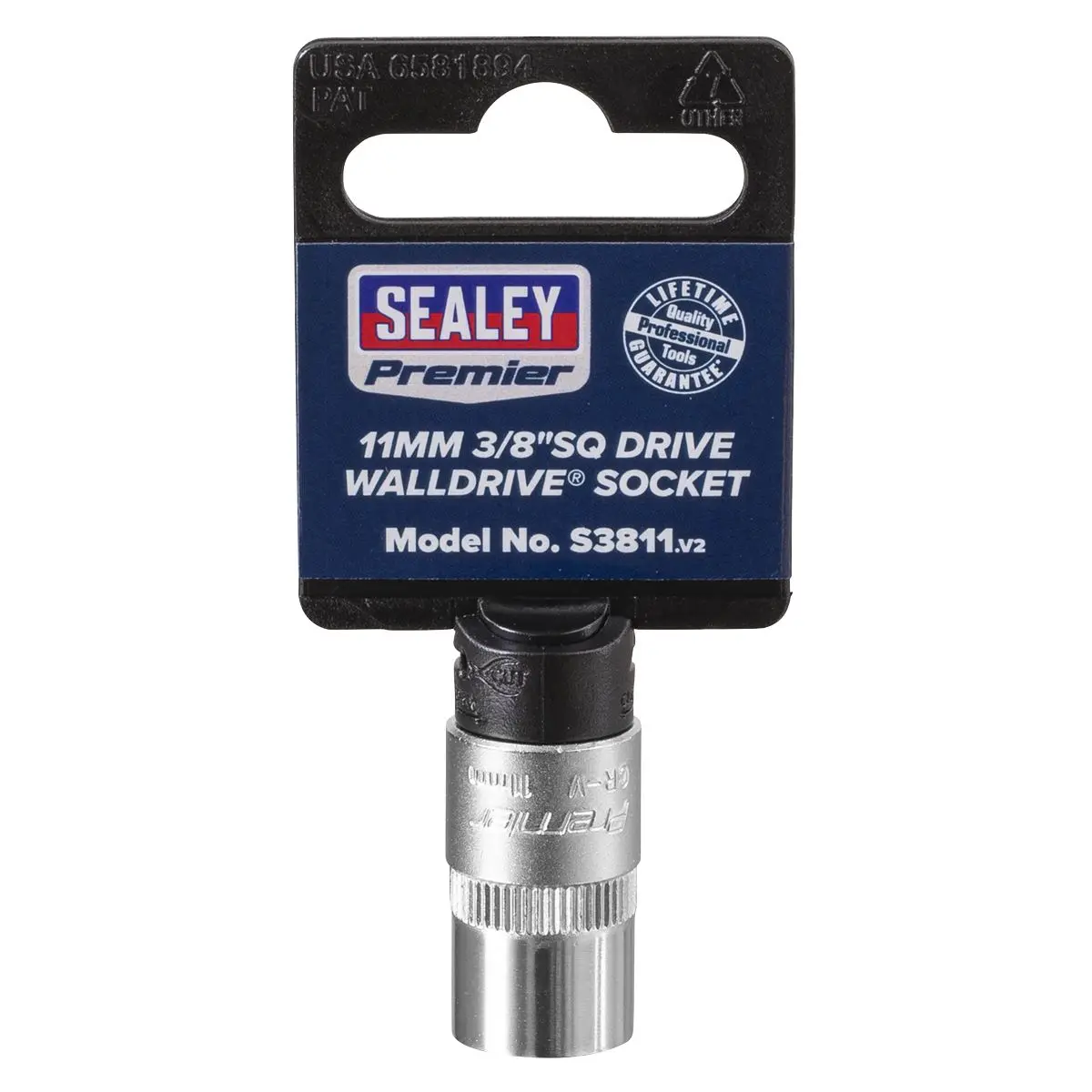 Sealey Premier WallDrive® Socket 11mm 3/8"Sq Drive - Image 5
