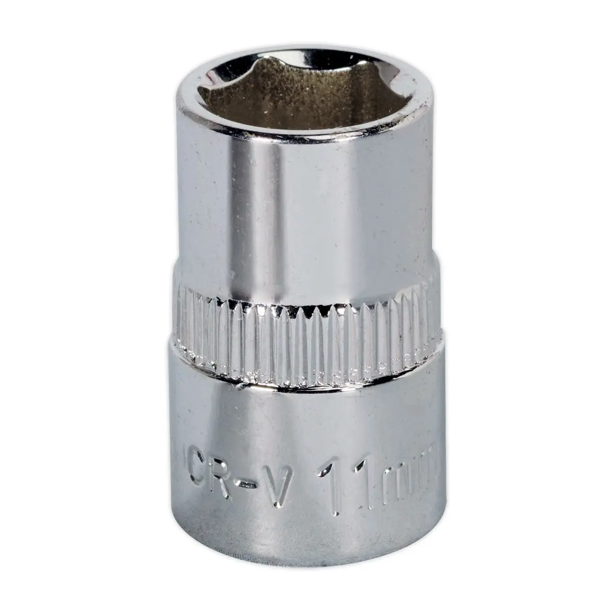 Sealey Premier WallDrive® Socket 11mm 3/8"Sq Drive Fully Polished