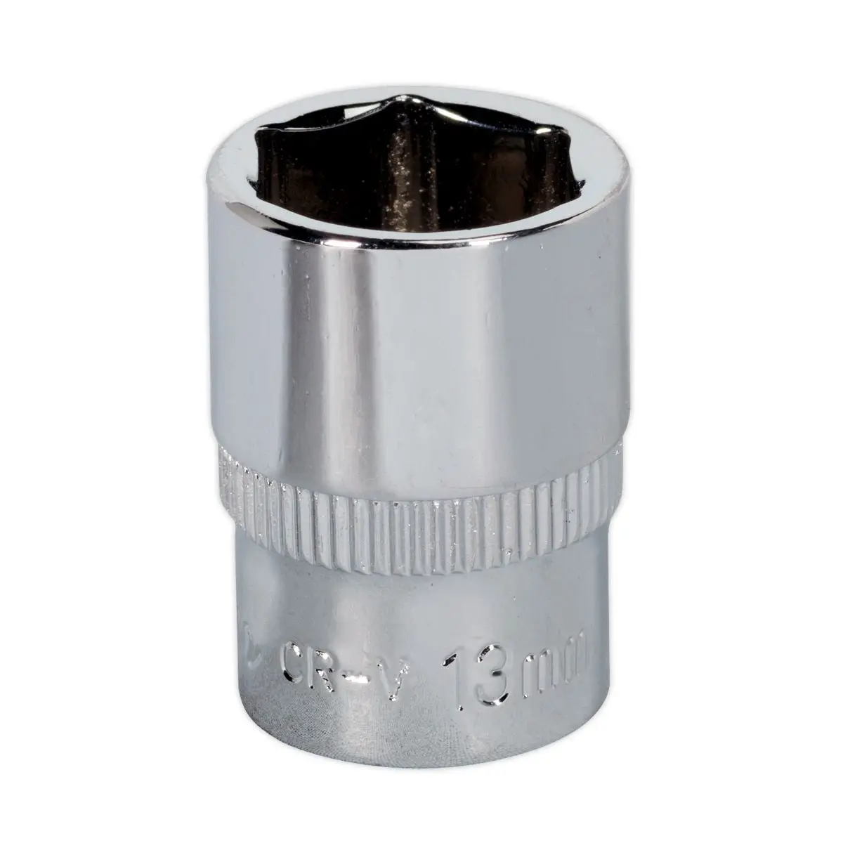 Sealey Premier WallDrive® Socket 13mm 1/4"Sq Drive Fully Polished