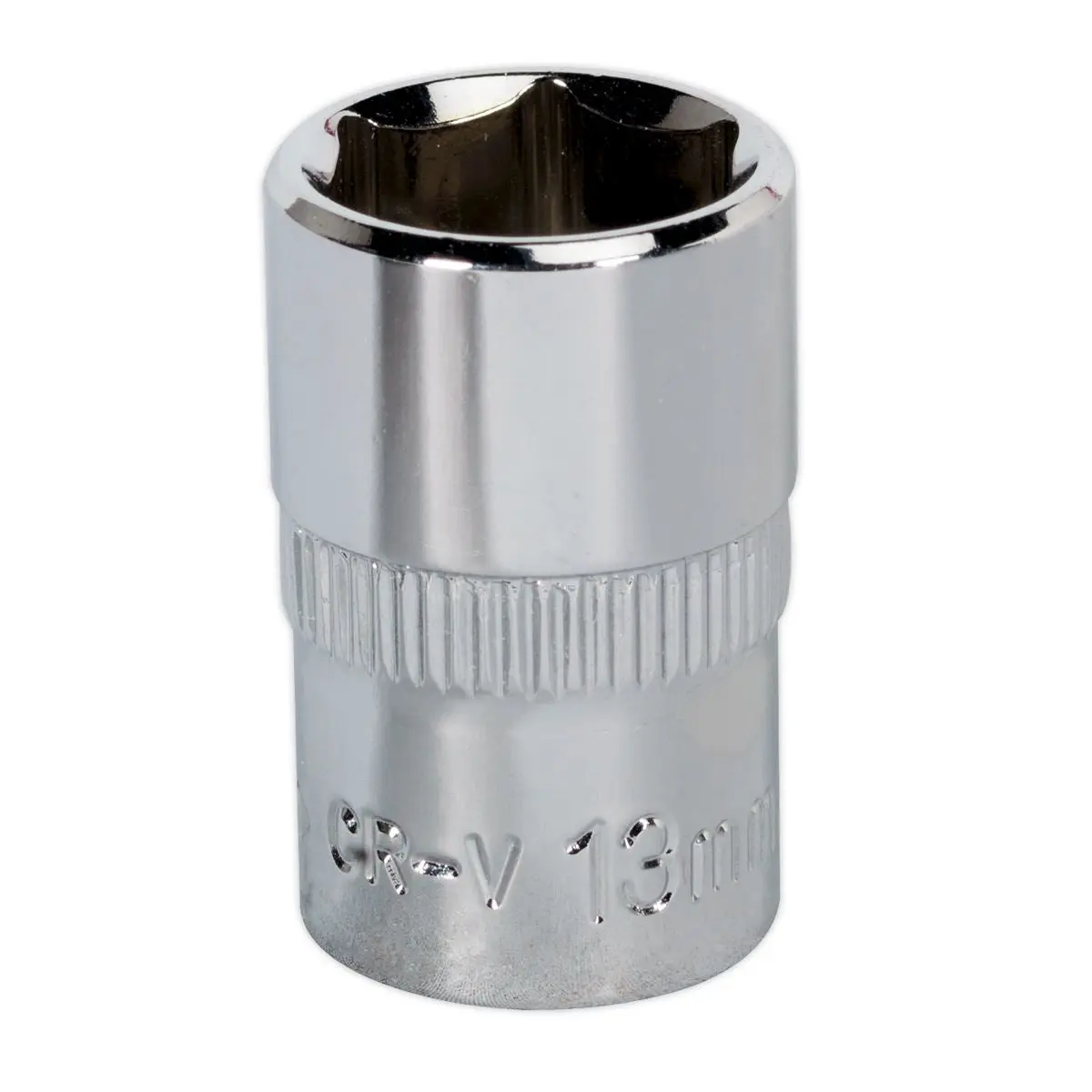 Sealey Premier WallDrive® Socket 13mm 3/8"Sq Drive Fully Polished