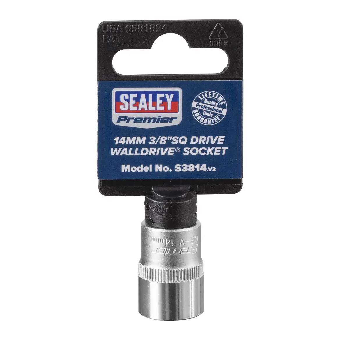 Sealey Premier WallDrive® Socket 14mm 3/8"Sq Drive - Image 6