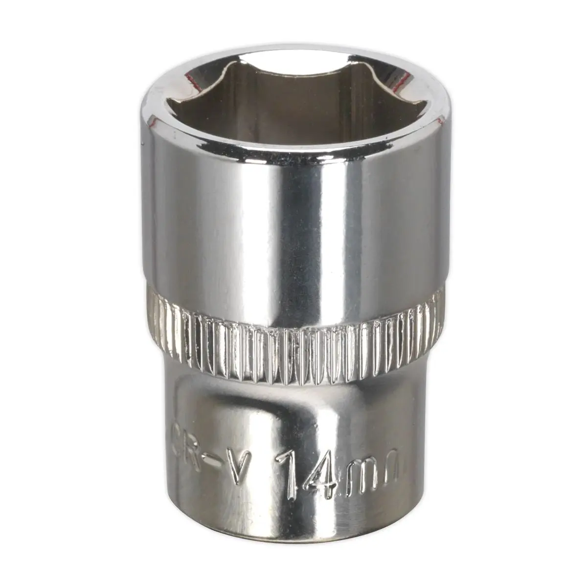 Sealey Premier WallDrive® Socket 14mm 3/8"Sq Drive Fully Polished