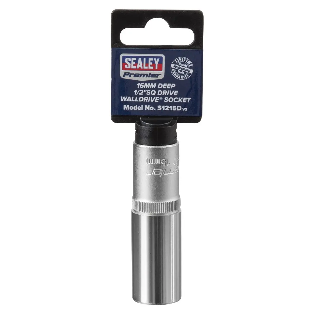 Sealey Premier WallDrive® Socket 15mm Deep 1/2"Sq Drive - Image 7