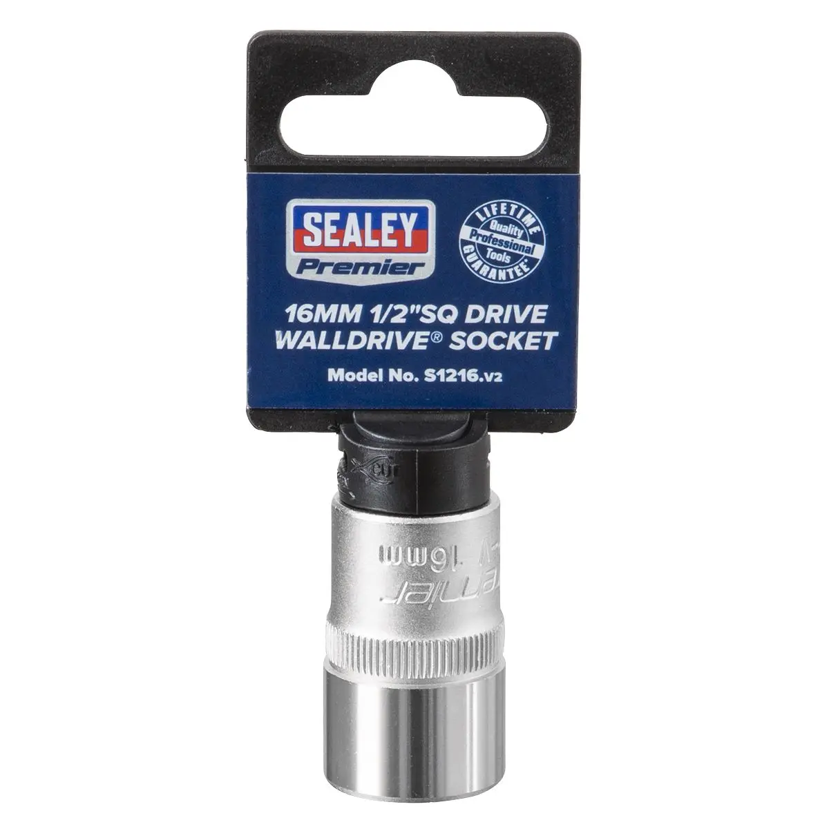 Sealey Premier WallDrive® Socket 16mm 1/2"Sq Drive - Image 6