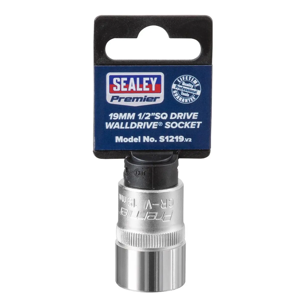 Sealey Premier WallDrive® Socket 19mm 1/2"Sq Drive - Image 4