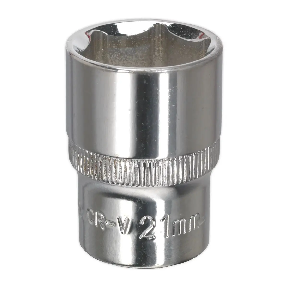Sealey Premier WallDrive® Socket 21mm 1/2"Sq Drive Fully Polished
