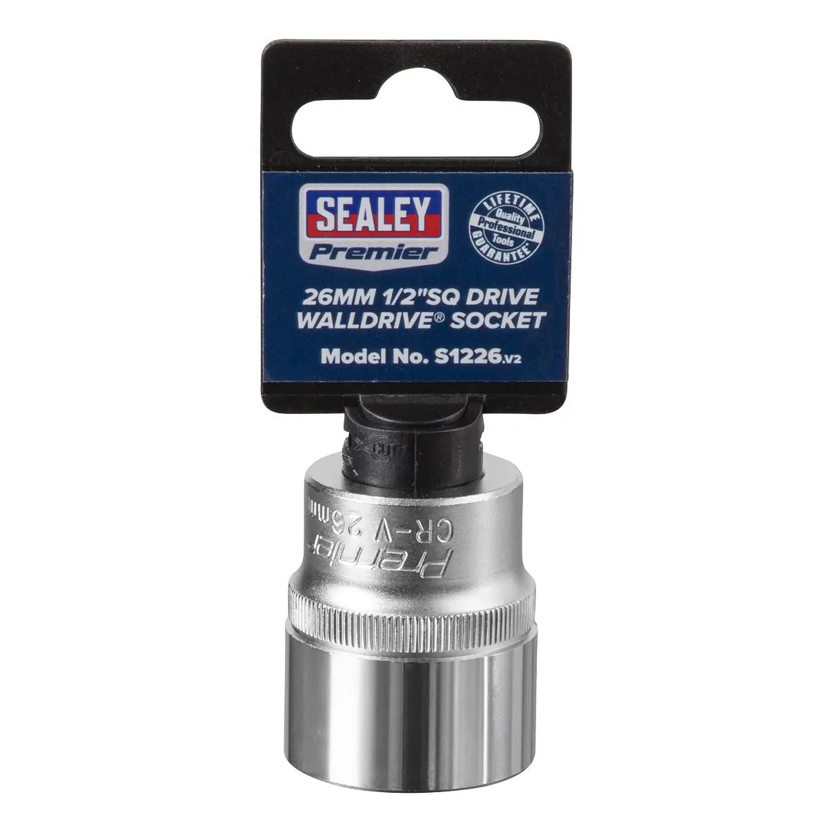 Sealey Premier WallDrive® Socket 26mm 1/2"Sq Drive - Image 6