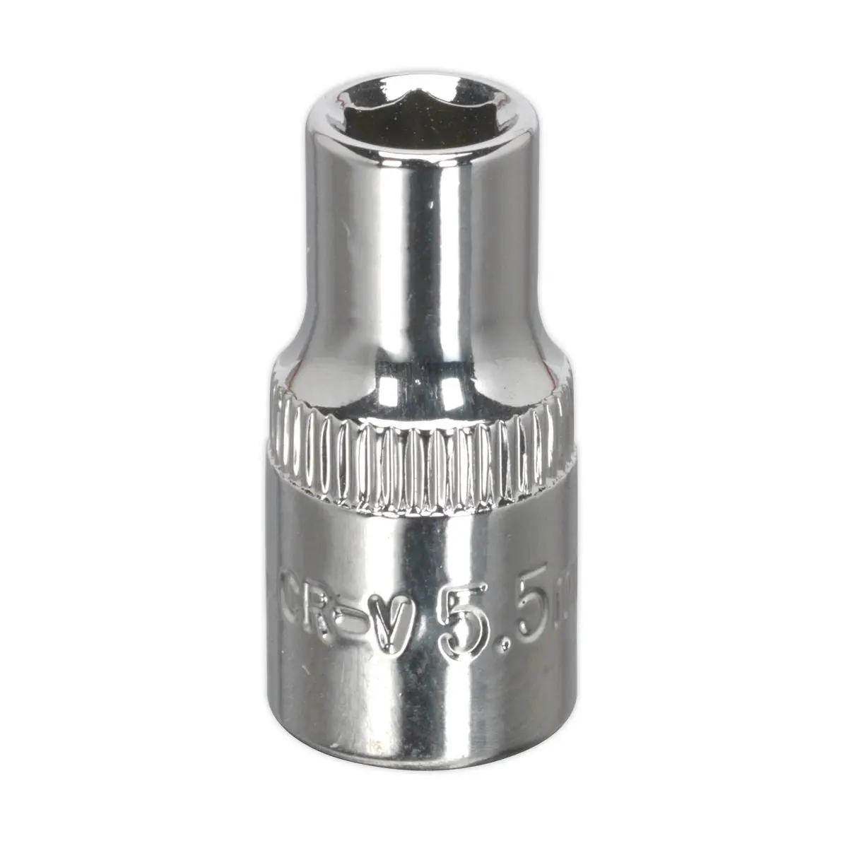 Sealey Premier WallDrive® Socket 5.5mm 1/4"Sq Drive Fully Polished