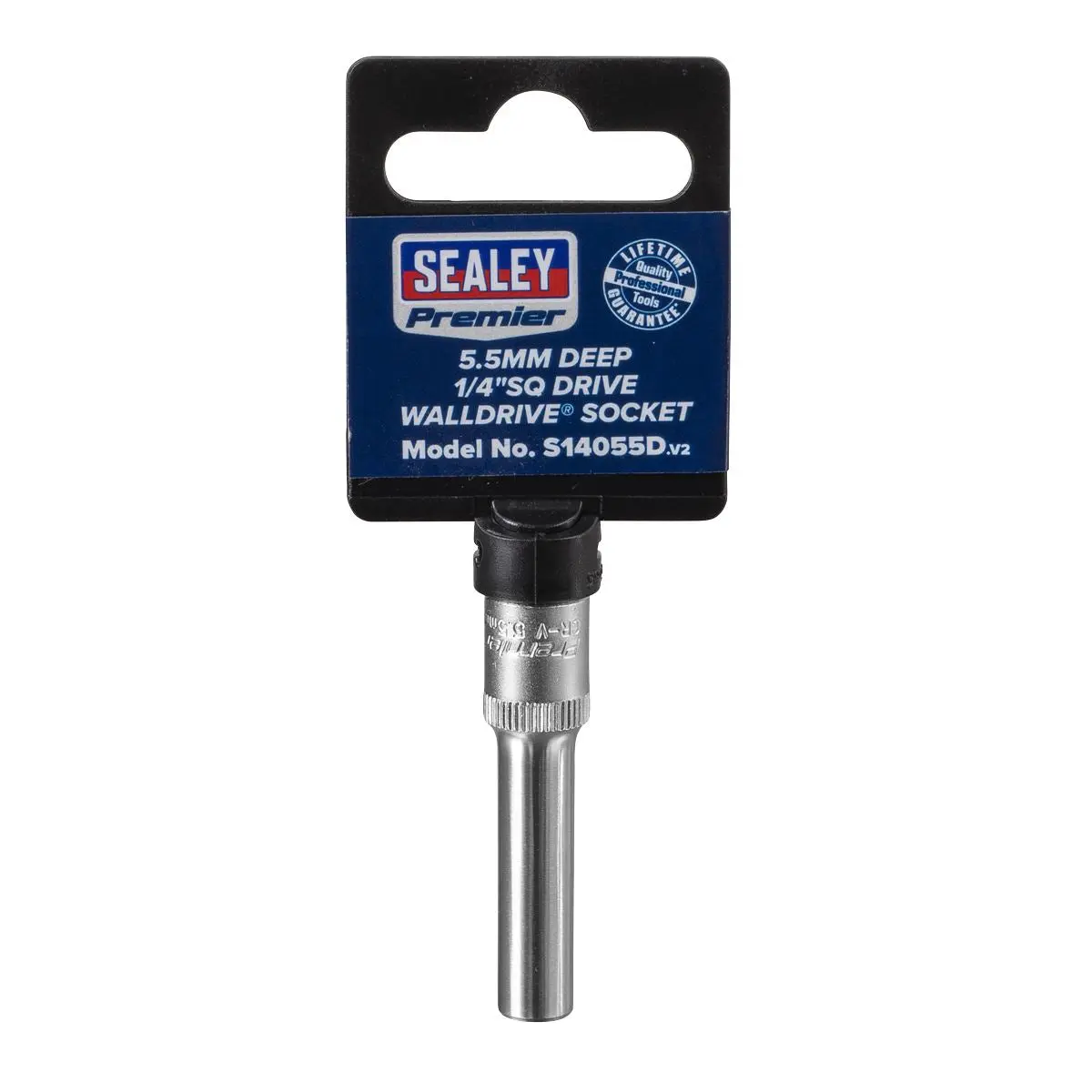 Sealey Premier WallDrive® Socket 5.5mm Deep 1/4"Sq Drive - Image 4