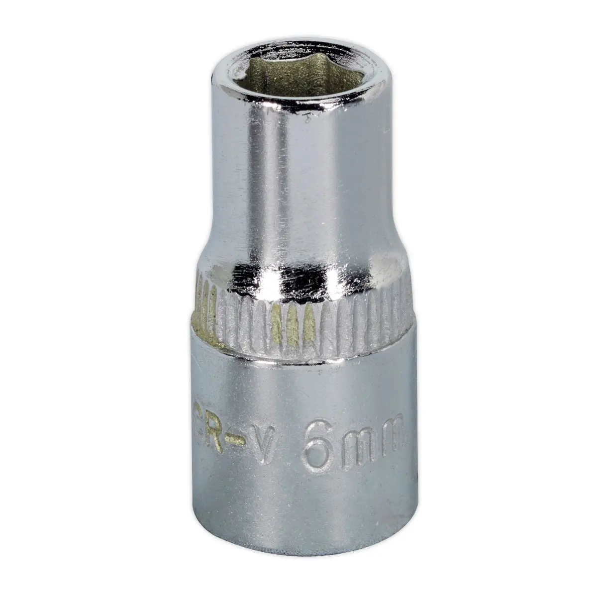 Sealey Premier WallDrive® Socket 6mm 1/4"Sq Drive Fully Polished