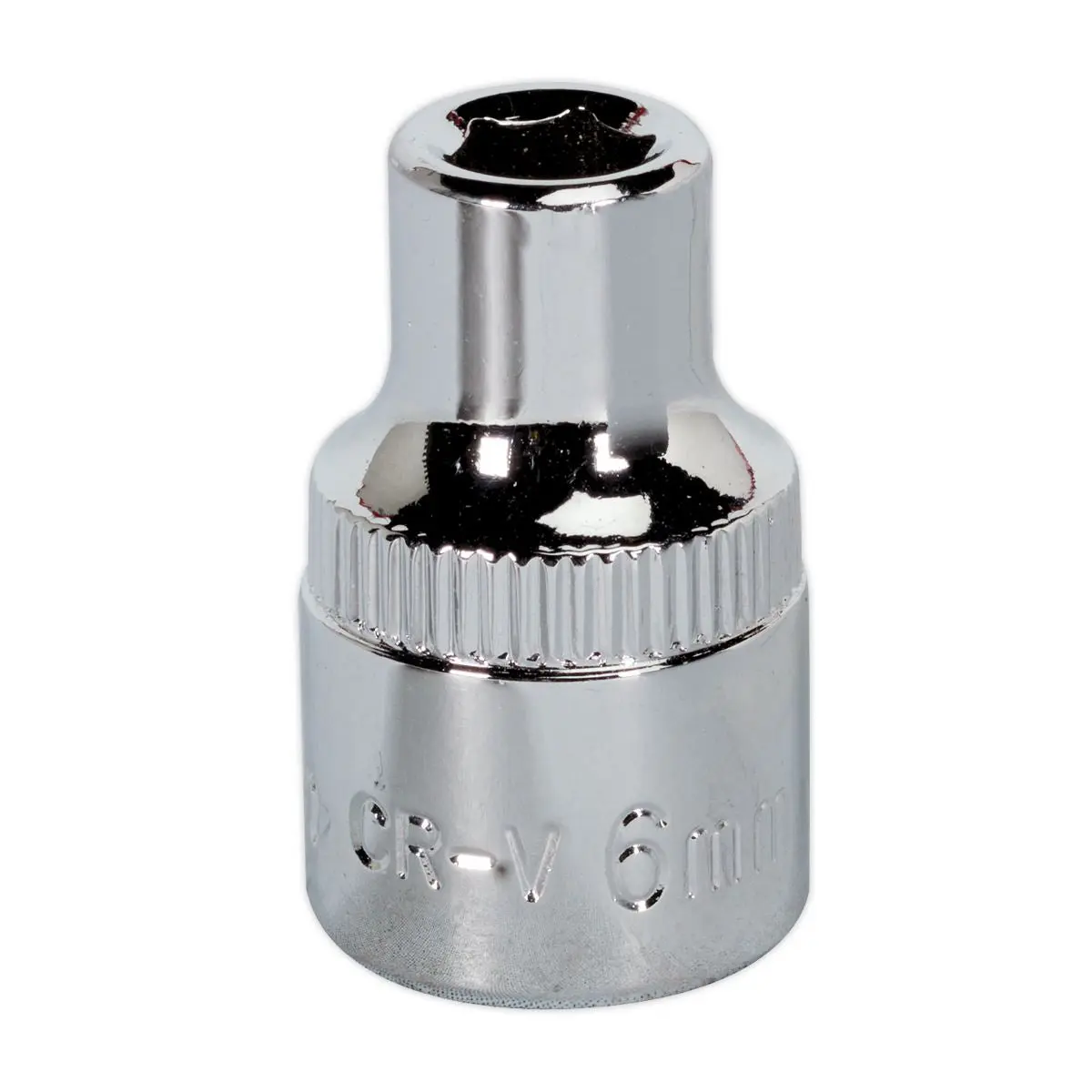 Sealey Premier WallDrive® Socket 6mm 3/8"Sq Drive Fully Polished