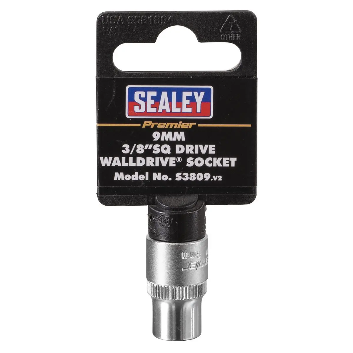 Sealey Premier WallDrive® Socket 9mm 3/8"Sq Drive - Image 6