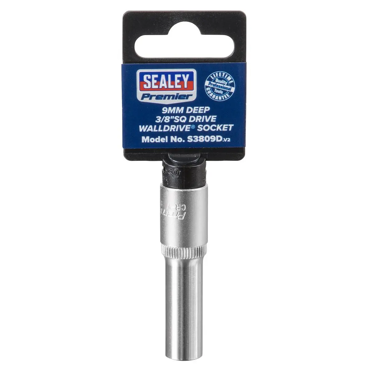 Sealey Premier WallDrive® Socket 9mm Deep 3/8"Sq Drive - Image 7