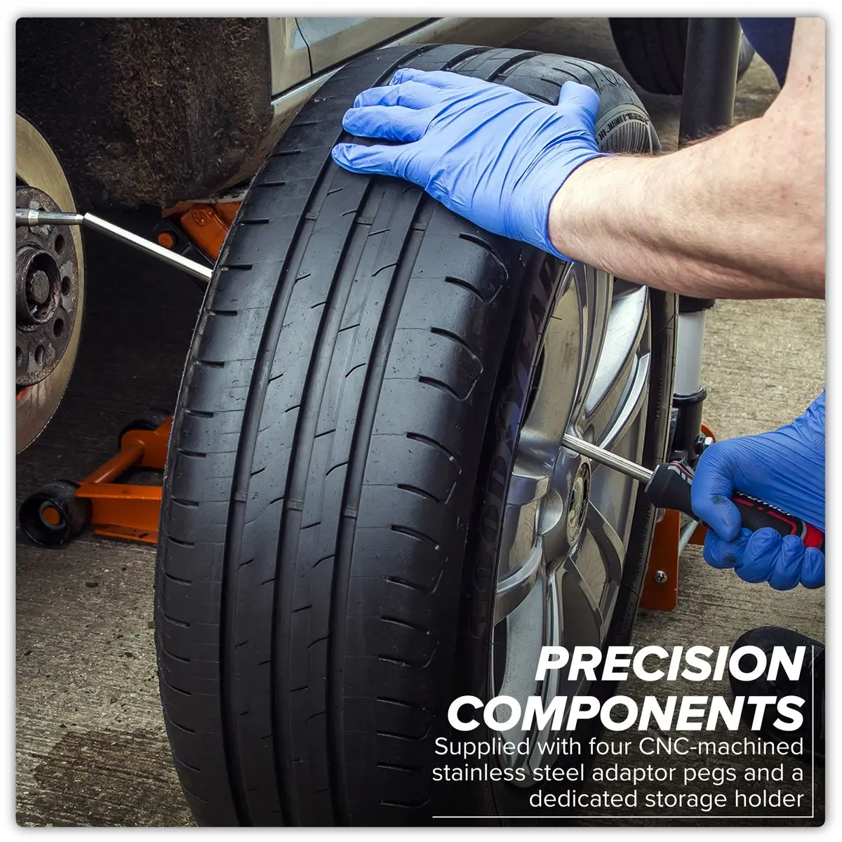Sealey Premier WheelEazy™ Wheel Fitting & Alignment Tool - Image 6