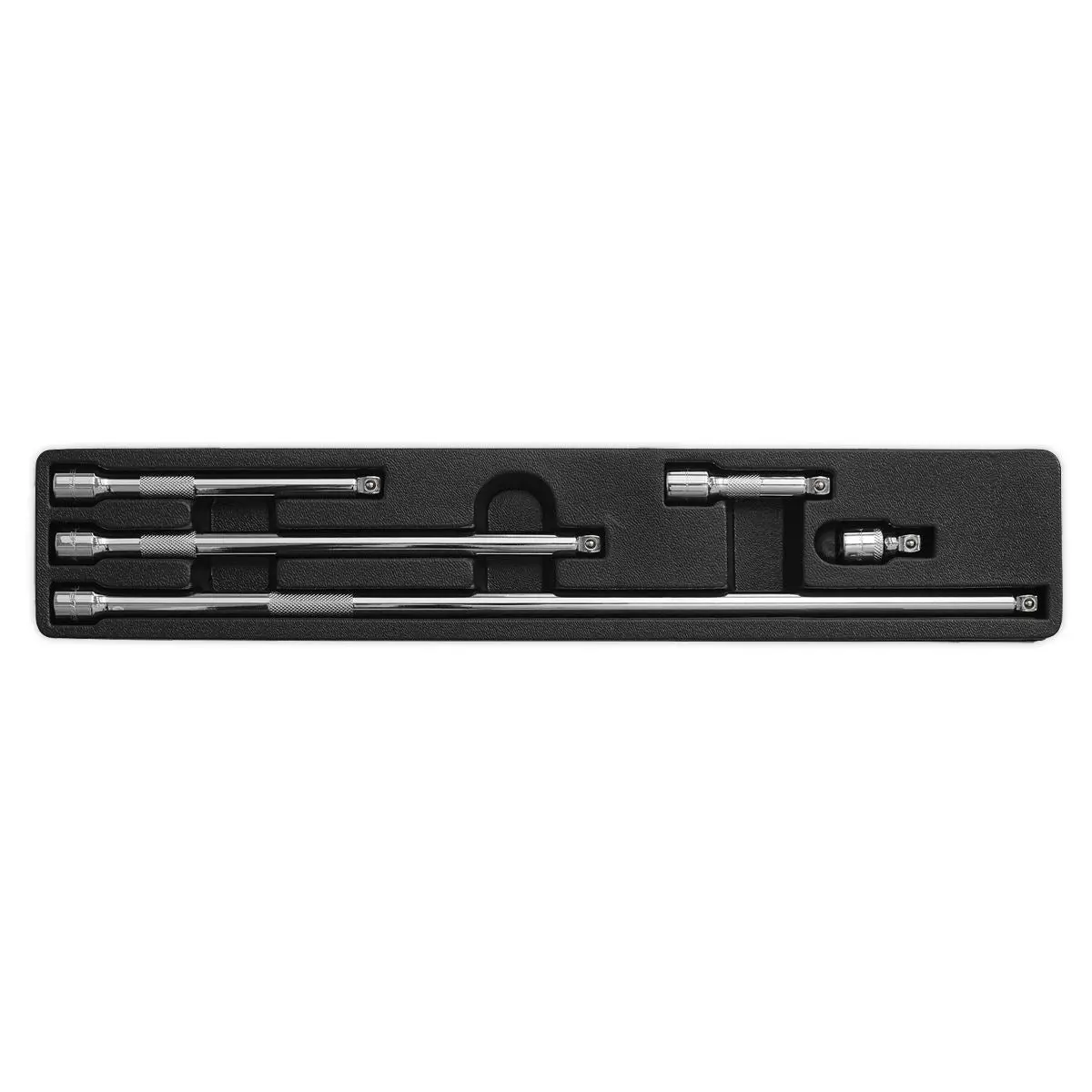 Sealey Premier Wobble Extension Bar Set 5pc 3/8"Sq Drive - Image 4