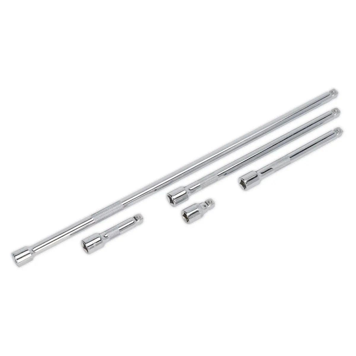 Sealey Premier Wobble Extension Bar Set 5pc 3/8"Sq Drive - Image 6