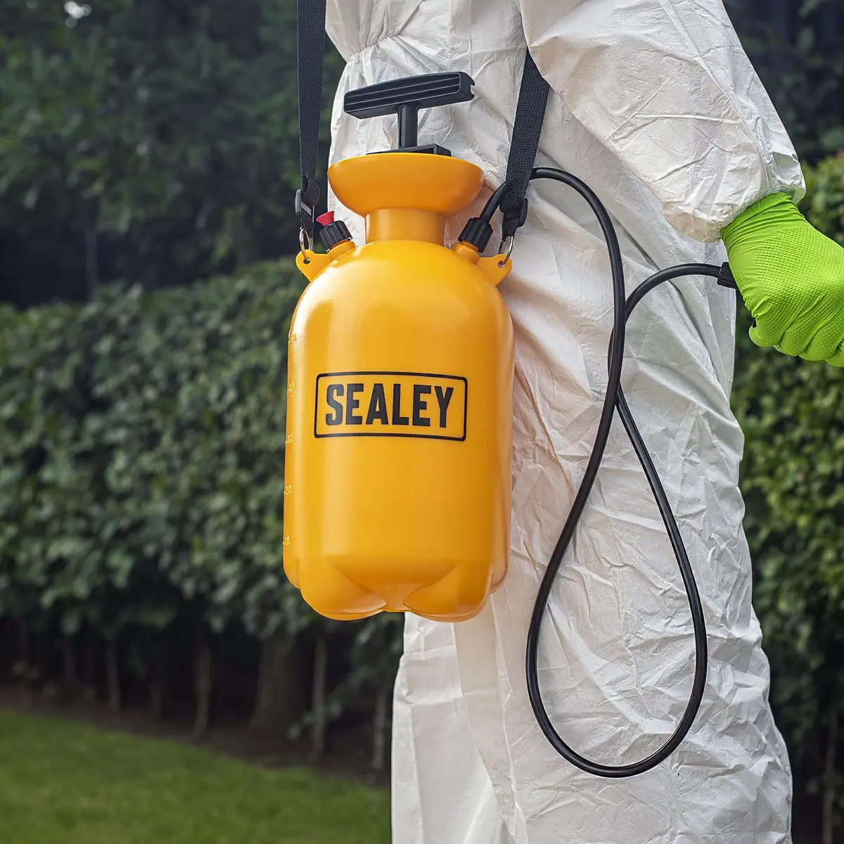 Sealey Pressure Sprayer 5L Gardening Pesticide Herbicide Fluid Bottle Lance - Image 10