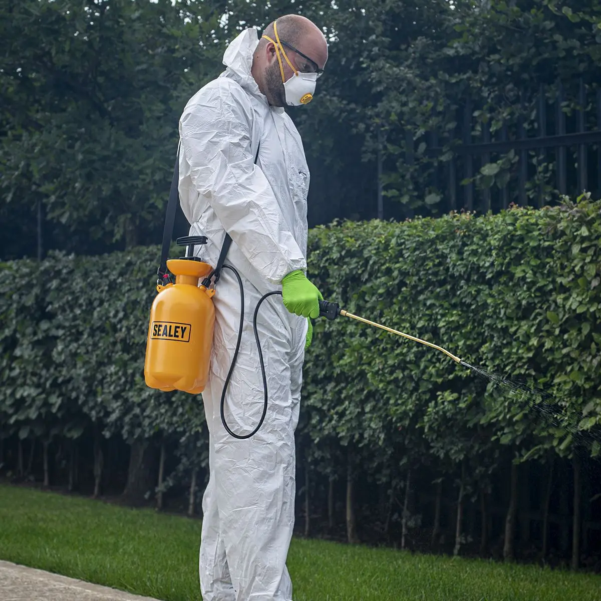 Sealey Pressure Sprayer 5L Gardening Pesticide Herbicide Fluid Bottle Lance - Image 8