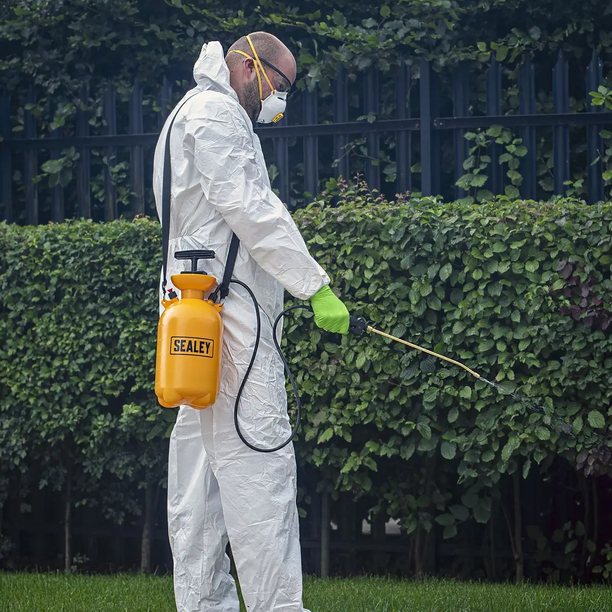 Sealey Pressure Sprayer 5L Gardening Pesticide Herbicide Fluid Bottle Lance - Image 9